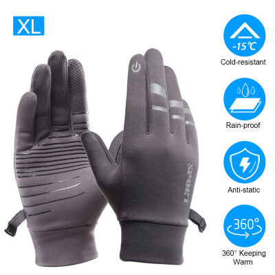 

Outdoor Riding Gloves Men Women Winter Warm Sports Gloves Touchscreen Cold Weather Windproof Mittens Glove