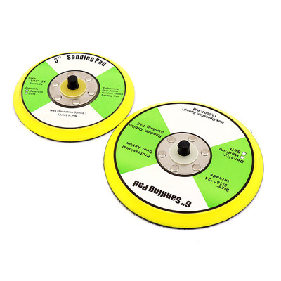 

5 Polishing Buffing Plate Backing Pad Holder Disc Pneumatic Self-Adhesive Disc