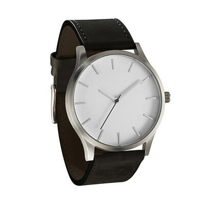 

Business Simple Mens Quartz Watch Digital Wristwatches With Leather Strap 81QW062