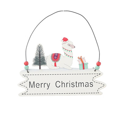 

New Hot Merry Christmas Ornament Christmas Door Pendant Year Home Decoration Xmas Christmas Tree Hanging Ornament