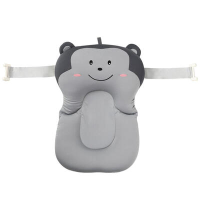 

Cartoon Portable Baby Non-Slip Bath Tub Newborn Air Cushion Bed Shower Pad