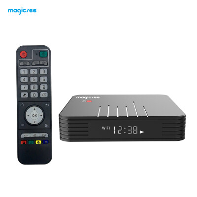 

Magicsee N5 Max Smart Android 90 TV Box S905X2 4K HDR 2GB 16GB 24G & 5G WiFi & 100M LAN DLNA Miracast HD Media Player