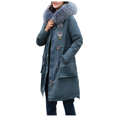 

Toponeto Women Outerwear Faux Fur Hooded Button Coat Long Solid Jackets Pocket Coats