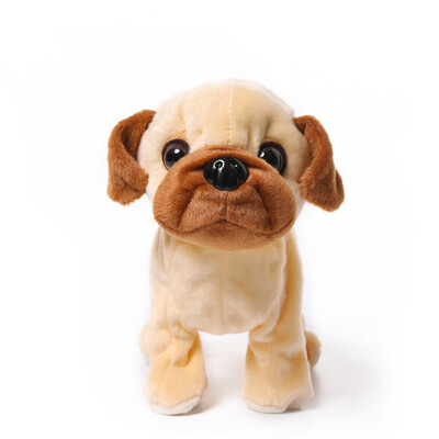 

Siaonvr Plush Electronic Dogs Kids Stand Walk Sound Control Interactive Robot Toy Gifts