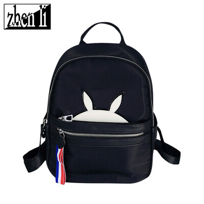 

New ladies bag explosion models girls backpack fashion sports rabbit shoulder bag