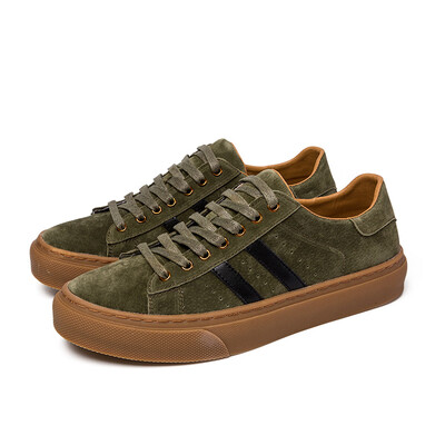 

2018 autumn new mens shoes simple mens shoes students fashion leather casual shoes