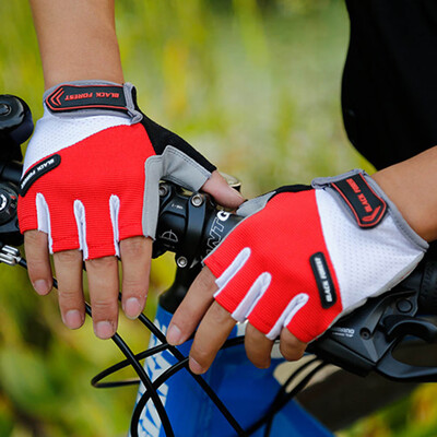 

A Pair Fitness Half Finger Gloves Outdoor Mountaineering Riding Sports Non-Slip Wear Fingerless Gloves