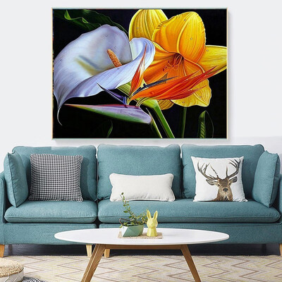

Rhinestone Paintings Sale Flowers Hobby And Handicraft Diamond Art Diamond Embroidery For Children Home Decoration