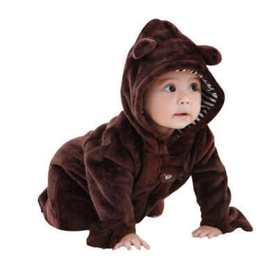 

Newborn Baby Girls Boys Cute Candy Solid Footbinding Long Sleeve Ears Hooded Clothing Set Infant Romper One-piece Jumpsuit 6-24M