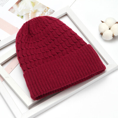 

Tailored Fashion Womens Winter Collar Plus Thick knit Warm Hat