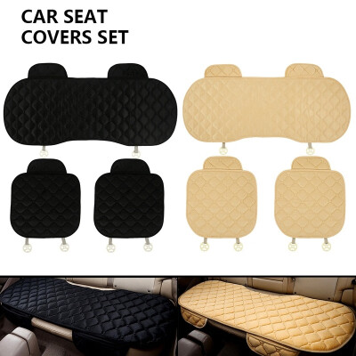 

13Pcs Wearproof Car Seat Covers Protector Cushion Front Rear Seat Cover Four Seasons General Breathable Anti-static Car Interior