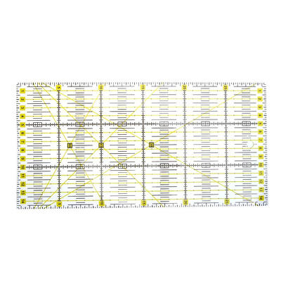 

Sewing Craft Feet Tailor Yardstick Patchwork Garment Design Cutting Ruler