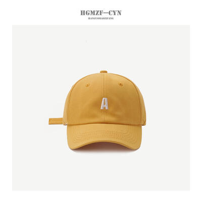 

Ins Hat Female Fashion Joker Cap A Letter Embroidered New&Old Baseball Hat Male Korean Wave Student Hat in Autumn&Winter
