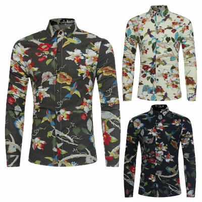 

Fashion Men´s Luxury Long Sleeve Shirt Casual Slim Fit Stylish Dress Shirts Tops