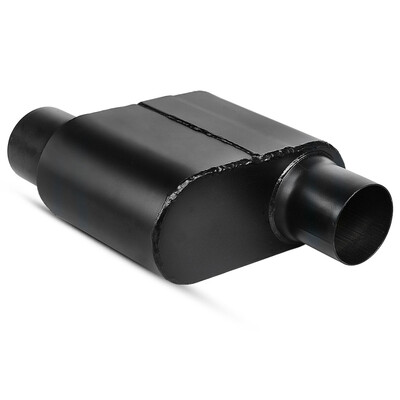 

Single Chamber 3" Inlet & Outlet Universal Muffler Aluminized Steel High Performance Race Exhaust for Cars