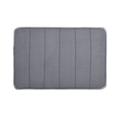 

4060cm Microfibre Memory Foam Bathroom Shower Bath Mat With Non Slip Back