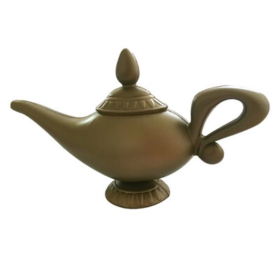 

Magic Halloween Christmas Panto Arabian Plastic Cosplayfor Genie Lamp Fancy Dress Prop For Children Home Decorations Party