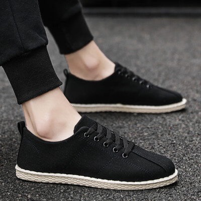 

Mens shoes summer 2019 new shoes mens tide shoes Korean version of the trend of small white shoes wild board shoes British casual shoes