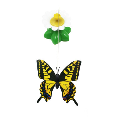 

Electric Rotating Colorful Butterfly Funny dog Cat Toys bird Pet Seat Scratch Toy For Cat Kitten dog cats intelligence trainning