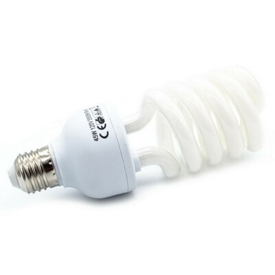 

45W 5500K Photo Studio Energy Saving Day Light Bulbs Compact Fluorescent Lamp