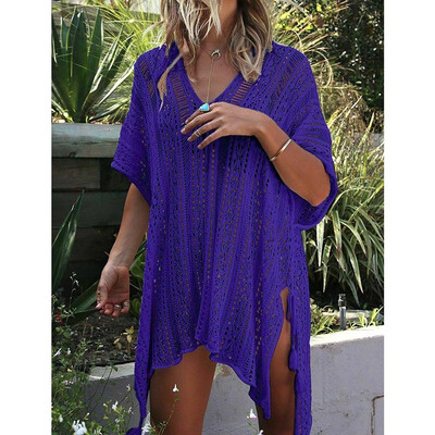 

Womens Summer Lace Crochet Bathing Suit Bikini Swimwear Cover Up Beach Dress