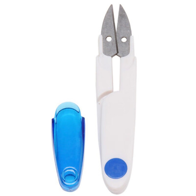 

1Pc Cross Stitch Snips DIY Sewing Accessories Tailor Sewing Scissors With Cover For Thrum Thread Fish Line Cutter Trimmer Tools