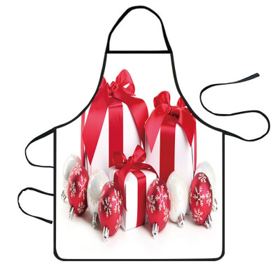 

Siaonvr Christmas Decoration Waterproof Apron Kitchen Aprons Dinner Party Apron