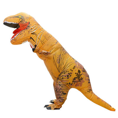 

Party Adult Inflatable Dinosaur Costume T Rex Halloween Dress Cosplay Suit