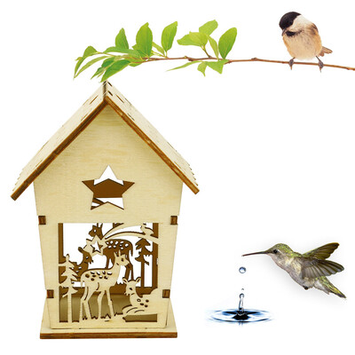 

〖Follure〗DIY Nest Dox Nest House Bird House Bird House Bird Box Bird Box Wooden Box