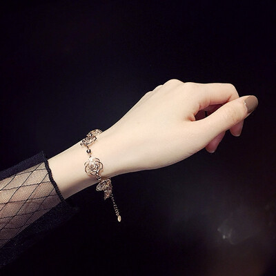 

Fashion bracelet ladies simple bracelet fashion jewelry personality retro bracelet fashion bracelet popular hand jewelry crystal b
