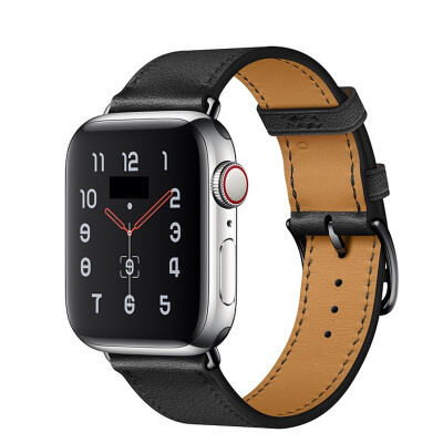 

Kebitt genuine leather men women single tour bands For apple watch series 5 4 3 iwatch strap 38 40MM 42 44mm band