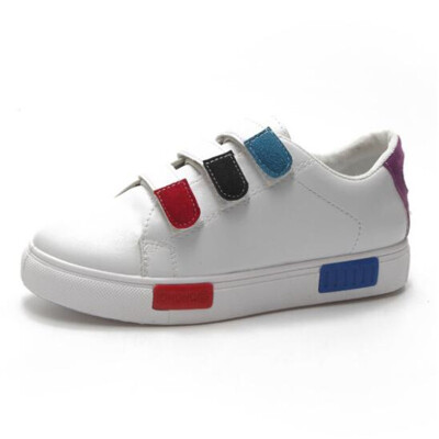 

2019 fashion women shoes casual high platform hole PU leather striped simple women casual white shoes sneakers zapatos de mujer