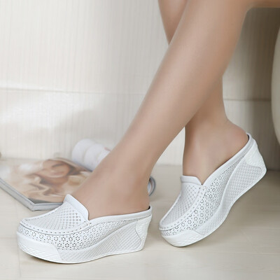 

Rose Women Ladies Fashion Wedges Casual Slingbacks Pumps Slip On Shoes Sandals