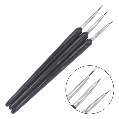

〖Follure〗Women Small Pen Hook Painting Line Flowers Carved Pen Nail Brush