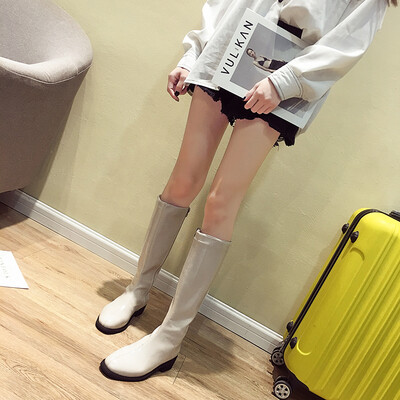 

Fairy Wind Boots Children Autumn-style Korean version of 100 sets of thick-heeled Knight boots fashion net red personality handsom