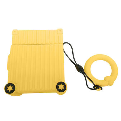 

Cartoon Silicone Suitcase Luggage Case for Apple Airpods 1 2 Charging Box