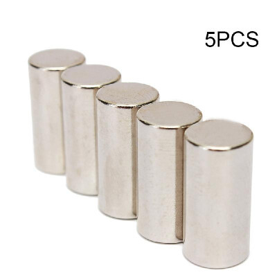 

5Pcs N50 Grade D10x20mm Rare Earth Cylinder Strong-Magnet NdFeB Neodymium Craft Magnetic-Iron