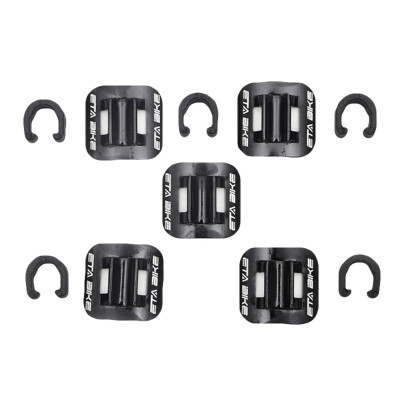 

5pcsset Bicycle Cycle MTB C-Clips Buckle Hose Brake Line Gear Cable Housing Guide Brake Deduction Bicycle Accessory Cables