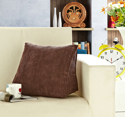 

Gobestart Triangular Cushion Cover Cotton Softable Throw Pillow Pillowcase SofaPillow