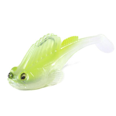 

7cm 14g Fishing Lure Lead Head Artificial Soft Bait with Tail
