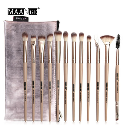 

Toponeto 12 Pcs Makeup Eye Shadow Brush Highlighter Brush Makeup Brush Set