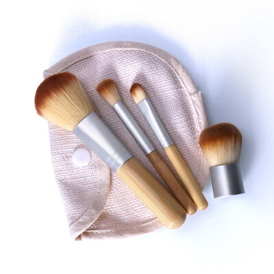

〖Follure〗4x Pro Makeup Brushes Set Foundation Powder Eyeshadow Brush Scattered brush