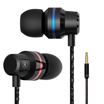 

In-Ear Earpiece Headset Subwoofer Earpiece Universal Headphone Wired Control Hea