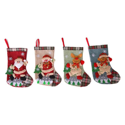 

Christmas New Style Creative Doll Christmas Tree Pendant Christmas Decoration Christmas Socks Gift Bag For Christmas Party Decorat