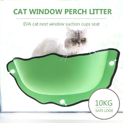 

Cat Window Perch Hammock EVA Cat Nest Window Suction Cups Seat Cat Shelves Sunbath Hammock Bed for Cats Kittens