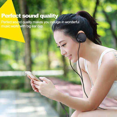 

35mm Headphones On-ear Music Earphones Perfect Sound Quality for Smart Phones PC Computers White