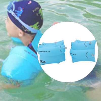 

Greensen 1 Pair Swimming Aid Float Arm Ring Band Inflatable Sleeves Adults Kids Learning