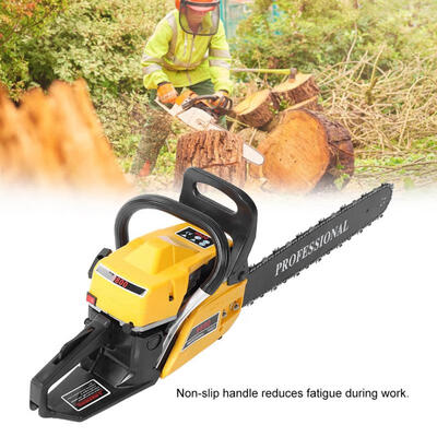 

Greensen 52CC 20" 2200W Handle Gasoline Powered Chainsaw Cutting Engine Cycle Chain Saw