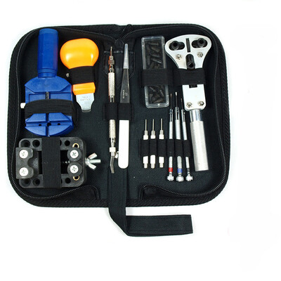 

〖Follure〗13Pcs Repair Tool Combination Tool Watch Change Battery Tool Repair Watch Set