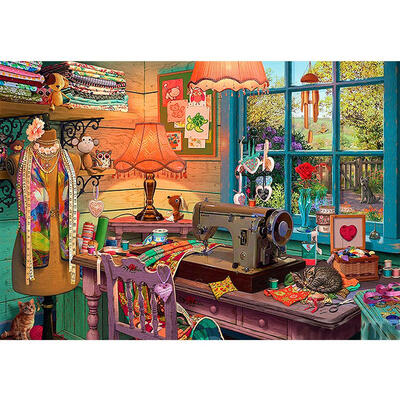 

5D DIY Full Drill Diamond Painting Sewing Room Cross Stitch Embroidery Kits
